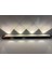 cm 3 Renkli Dekoratif Sensörlü ve Şarjlı LED Aydınlatma 500 x 35 x 10MM 2