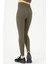 SlimFit Kadın Haki Tayt 812095 2