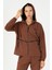 Comfort Kadın Kapşonlu Düşük Kol Tracktop 23265 3