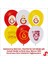 Galatasaray Lisanslı Balon, 30 cm x 5 Adet 3