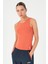 SlimFit Kadın Bisiklet Yaka Kolsuz Bakır Atlet 23064 1