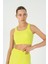 SlimFit Kadın Kapalı Yaka Neon Yeşil Bra 3