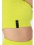 SlimFit Kadın Kapalı Yaka Neon Yeşil Bra 4