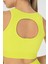 SlimFit Kadın Kapalı Yaka Neon Yeşil Bra 5