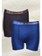 2'li Paket, Ultra Yumuşak Boxer, Ultra Esnek Boxer, Bambu Boxer Doku, Özel Tasarım ve Özel Kumaş Boxer 1
