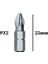Pz2 Ahşap Vidası Vidalama 25MM Bits Matkap UCU(25MM)(PZ2) 2