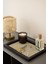 Rattan Hazeran Tepsi Siyah Dikdörtgen (%100 Doğal Hazeran) M016 1