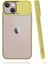 iPhone 13 Kılıf Iksp Lensi Kapak-Sarı 1