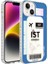 Apple iPhone 14 Plus Kılıf Airbag Kenarlı Renkli Desenli Silikon Iksp Elegans Kapak-No4 1