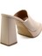 Mat Bej Kadın Terlik K04527030238 3
