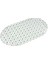 Eko Serisi Banyo - Küvet Içi Kaydırmaz Vantuzlu Oluklu Oval Paspas 63 x 34 cm , Yeşil 1