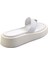 Beyaz Lame Leather Kadın Terlik K04826600003 3