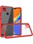 Xiaomi Redmi 9c Kılıf ​​iksp Kaff Kapak-Kırmızı 1