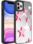 iPhone 11 Pro Max Uyumlu Aynalı Desenli Kamera Korumalı Parlak Iksp Mirror Kapak-Yıldız 1