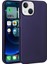 iPhone 15 Plus Uyumlu Iksp Premier Silikon Kapak-Lacivert 1