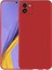 Galaxy A03 Kılıf Iksp Premier Silikon Kapak-Kırmızı 1