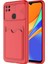 Xiaomi Redmi 9c Kılıf ​iksp Kartix Kapak-Kırmızı 1