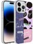 Apple iPhone 13 Pro Max Uyumlu Airbag Kenarlı Renkli Desenli Silikon Elegans Kapak-No8 1