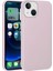iPhone 15 Plus Uyumlu Iksp Premier Silikon Kapak-Siyah 4