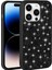 Apple iPhone 14 Pro Max Kılıf Parlak Taşlı Tasarım Iksp Pırlanta Kapak-Pembe 4