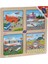 ONY-343/344/345/346 Ahşap Eğitici 4'lü Puzzle -Onyıl 2