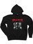 Megadeth Robot Siyah Fermuarlı Kapşonlu Sweatshirt 1
