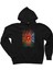 Stranger Things 4 Siyah Fermuarlı Kapşonlu Sweatshirt 1