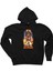 Thor Love And Thunder Team Siyah Fermuarlı Kapşonlu Sweatshirt 1