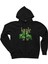 Lamb Of God Genre Siyah Fermuarlı Kapşonlu Sweatshirt 1