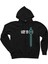 F1 Lewis Hamilton 44 Siyah Fermuarlı Kapşonlu Sweatshirt 1