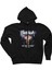 Manowar The Lord Of Steel Siyah Fermuarlı Kapşonlu Sweatshirt 1