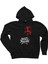 King Diamond Head Siyah Fermuarlı Kapşonlu Sweatshirt 1