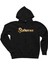 Sabaton Logo Gold Siyah Fermuarlı Kapşonlu Sweatshirt 1
