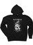 Katatonia Crow Siyah Fermuarlı Kapşonlu Sweatshirt 1