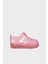 Tobby Gloss Glıtter Kaymayı Önleyen Flex Foam Cırtlı Şeffaf Sandalet Kız Çocuk Sandalet S10308 1
