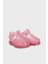 Tobby Gloss Glıtter Kaymayı Önleyen Flex Foam Cırtlı Şeffaf Sandalet Kız Çocuk Sandalet S10308 2