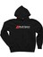 F1 Audi Formula One Siyah Fermuarlı Kapşonlu Sweatshirt 1