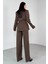TKM-03708 Mürdüm Pensli Düğmeli Ceket Pantolon Casual Takım 4
