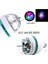 Rgb Renkli LED Döner Başlıklı Disko Topu Ampul 3W Priz Duy Dahil E27 Düğün Dernek Eğlence Dans Disko Show Için Flaş 0801 4