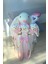 LED Işıklı Özel Kutuda Uyku Arkadaşı Bunny Peluş Tavşan ile Yeni Doğan Hediye Seti- Babyshower ,yenidoğan Hediyesi 4