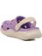 Lila-Beyaz Kız Çocuk Sabo Terlik F 4
