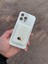 Iphone 16 Pro Beyaz Taşlı Telefon Kılıfı ve Magsafe Kredi Kartlık Cüzdan Seti 2