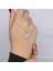 Manolya Çiçeği Gümüş Kolye NUR-KY03192 3