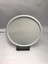 30 cm Mat Gri Metal Yuvarlak Çay, Kahve, Pasta Servis Tepsisi Dekoratif Sunum Tepsisi 2
