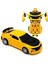 Robot Olan Araba Sarı - 15 cm 1