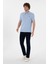 Erkek Açık Mavi Tişört Basic 50306007-VR003 5