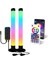 Akıllı LED Işık Çubuğu Rgb Atmosfer Uzaktan Kumanda Pikap Tv Duvar Bilgisayar Oyunu Yatak Odası Gece Lambası, Bluetooth Sürümü (Yurt Dışından) 2