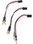2.0mm Bobin Bakır Tel Erkek - 1525 1625 Fırçasız Motor Için Servo Erkek Muz Fişleri (Yurt Dışından) 2