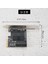 Pcıe - 5 Bağlantı Noktalı Sata Iıı 6 Gbps Sata Conoller Kartı, 5 Kablolu (Yurt Dışından) 5