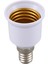 5 Adet E14, E27 Adaptör Tabanı Vidalı LED Ampul Ampul Soket Dönüştürücü, Beyaz (Yurt Dışından) 4